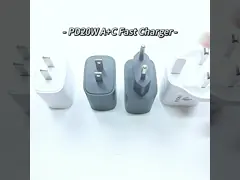 Заряжатель заряжателя OEM 5V 3A 20W Iphone GaN быстрый ультра высоковольтный video