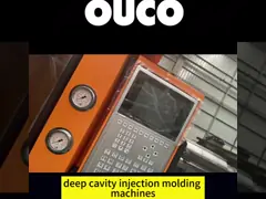 550T Переключенные части коробки Стеклянная машина для инжекционного литья с сервомотором video