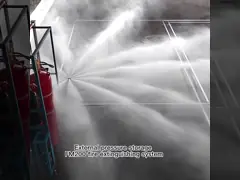 Огнетушитель с пистольным потоком системы чистого газа Устройство IG541 video