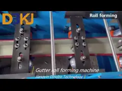 China 37KW Highway Guardrail Roll Forming Machine 5 Tons Hydraulic Decoiler supplier