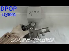 Bomba de agua diesel de Perkins U5MW0085 4918059M91 Para el motor 504-2 504-2T
