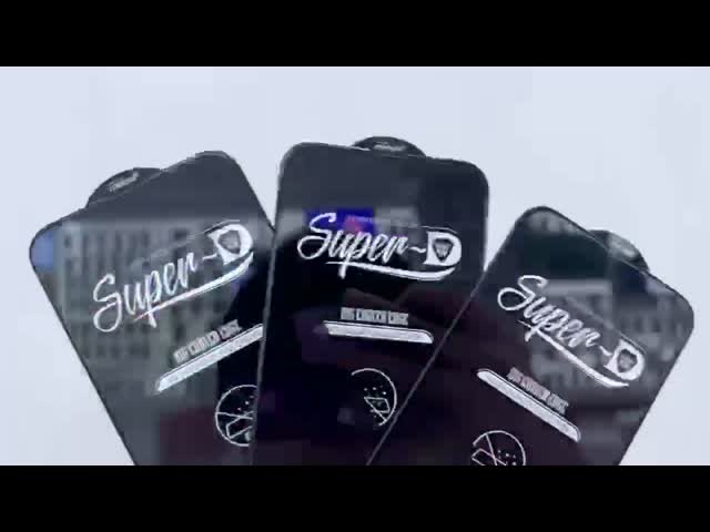 0.4mm Super D OG Glass Антистатический закаленный стеклянный защитник экрана для iPhone 15 Pro Samsung A12 S24 Vivo Y12 Itel S23+
