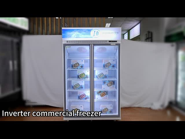環境に優しい低気圧ガラスドア扇風機 冷蔵庫 飲食店用