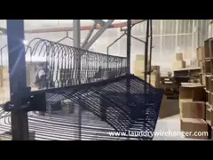 ClothesCare 16-Inch 14.5Guage Laundry Wire Hanger, Powder Finish for Commercial Use