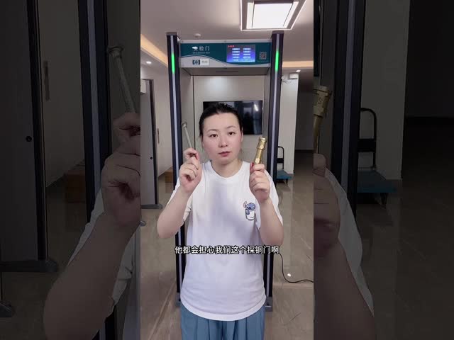 Segurança Modular Walk Through Metal Detector Imagem Inteligente CE