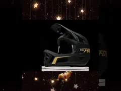 OEM&ODM Шлем для внедорожников Шлем для горных велосипедов с одобрением CE En1078 Cpsc Черное золото video