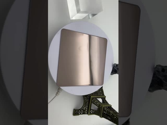 Stainless Steel Sheet 304 Sheet Coffee Color Mirror Surface