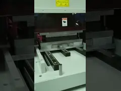 Машина для пробивания печатных плат с самой высокой эффективностью, гладким разрезом, высокой точностью video