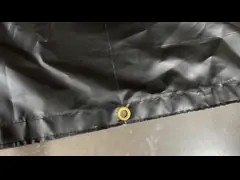 Покрытие для грузовиков из ПВХ с синей стальной брезентой и пленкой из ПВХ video