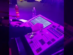 Профессиональный V16.0 Консоль сенсорного освещения Контроллер Степной свет DMX Dimmer Touch 2 I7 CPU 8g RAM Контроллер освещения video