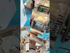 Машины для упаковки хлопковых мазков, точные расчеты, быстрая упаковка video