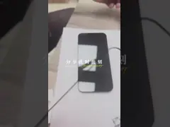 Стеклянная защитная пленка для экрана с бриллиантовыми кружевами для iPhone 15PRO MAX video