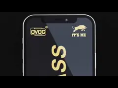 OG Glass ESD HD28 Антистатический прозрачный защитник экрана AB Толстый клей 0,4 мм Хинг Алюминиевое стекло 150C Супер большой радиан video