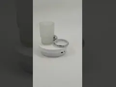 Single Tumbler Holder SUS304 Glass Bathroom accessories OEM ODM classical round