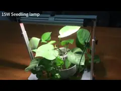 Микрозеленые растения растения лампа 15W гидропонические саженцы настольная лампа сочные цветы растения затемнения таймер доступен video