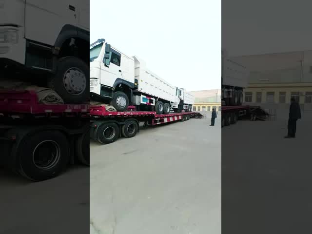 Высококачественный HOWO 6x4 тяжелый грузовик Использованный грузовик с наклоном
