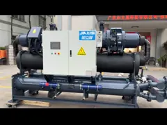 JLSW-200D 60dB R22 Water Cooled Screw Chiller For Large Commercial Buildings Easy To Maintain