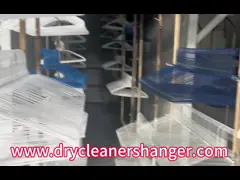 16 дюймовые проволочные вешалки стиральные машины и сухие моющие машины 1,9 мм / 14,5 га в белом цвете video