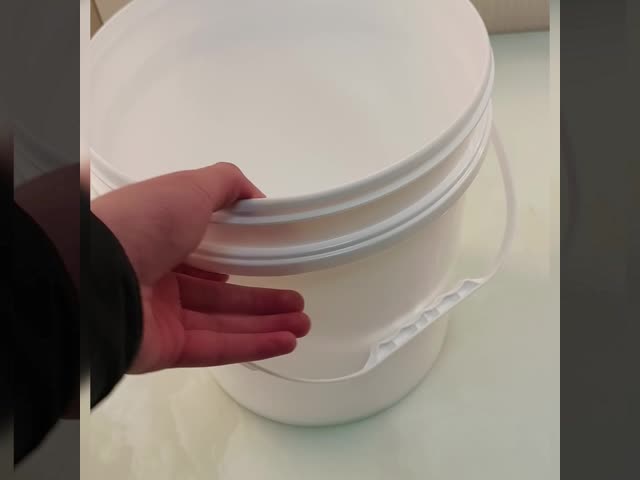 スクリーンプリント 蓋付き10リットルの丸いプラスチックバケツ ISO9001