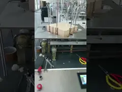 Автоматическая машина для формирования коробки для обедов video