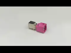 FAKRA HSD LVDS 4Pin 90 graden PCB Mount Right Angle Coaxial Connector