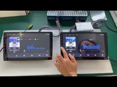 Мини цифровой автомобильный усилитель автомобильный DSP для Android Автомобильное радио 4 канала * 60 Вт video