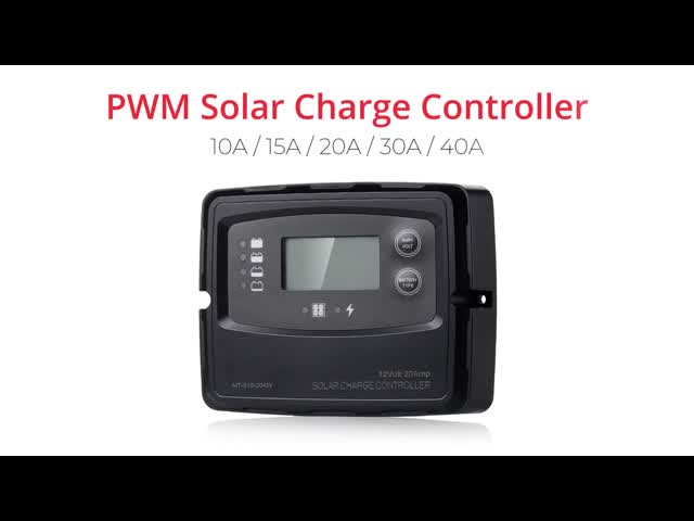 5段階LFP リチウム電池太陽光調節器 IP67 スマートデジタル太陽光充電調節器