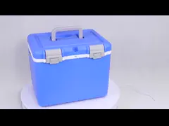 10 л портативный медицинский холодильник для вакцин кровь холодная цепь транспортировка video