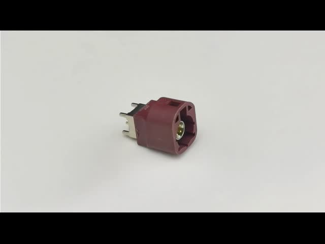 FAKRA HSD соединитель прямой PCB монтаж для отопления парковки автомобилей видео