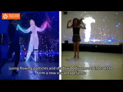 3400 Люменсов Стенный игровой проектор Интерактивная проекционная система для декорации video