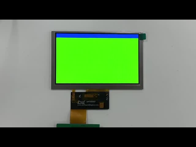 5インチ TFT LCD スクリーン ST7265-G6 ドライブ IC 搭載 RGB インターフェイス 800×480 解像度