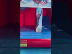 Spiderman Inflatable Combos outdoor Inflatable Jumping Bouncer video