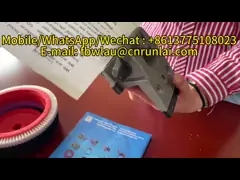 Зажимы Стентер машинного оборудования отделкой ткани подгонянные для Артос закрепляют video