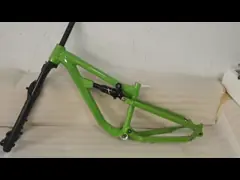 младший полный велосипед рамки XC/Trail Softtail Mtb горного велосипеда подвеса 26er 13,5 дюйма video