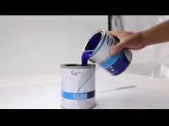 2K Stand Blue Refinish Car Paint Высокие цвета твердых красок для автомобилей video