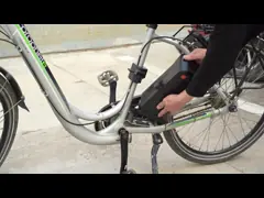 Rechargeable Ebike Downtube Battery , Lithium Ion Hailong Battery 48v 20ah