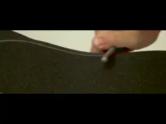 ПВХ подложка специальная скейтбордная лента OEM скейтбордная антискользкая лента video