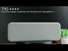 Диктор Ozzie T10 беспроводной водоустойчивый портативный с батареей 2200MAh video