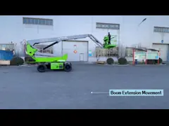منصة رف الديزل التلسكوبية الرفع 18m