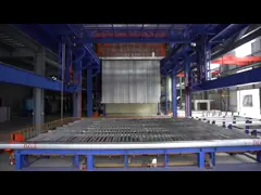 LNG Heating power Anodizing Production Line Custom Voltage For aluminium profiles
