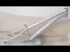 26er Алюминиевый сплав BMX Dirt Jumper Рама велосипеда RC Регулируемая MTB Hardtail Рама велосипедных деталей video