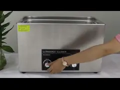New 480W 6L Mechanical Ultrasonic Cleaner for Hot Water Cleaning