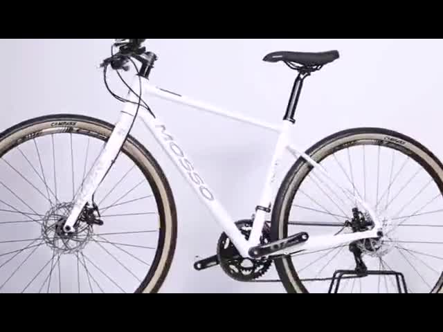 700c Aluminum Alloy Road Bicycle Frame Gravel Bike Flat Mount Disc Road Bike