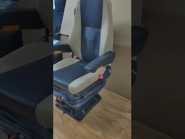 Air Suspension Seat For Volvo Dump Truck Shool Bus Driver Seat Ventilation Heating