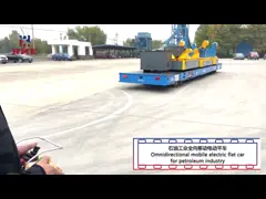 Всенаправленные промышленных стальных труб электрическая передача корзины тяжелая нагрузка video