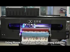 Ультрафиолетовый DTF принтер 60 см 3-4pc epson i3200 ab пленка, наклейки на заказ, принтер наклейки video