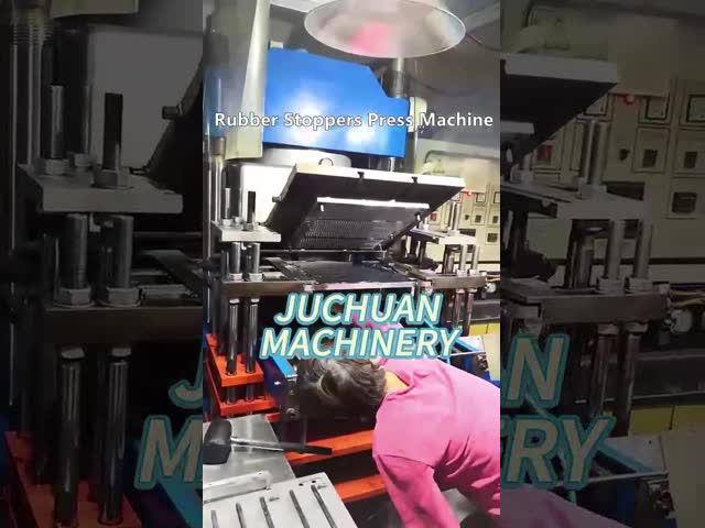 Energy Saving Vacuum Compression Molding Machine For Medical Rubber Stopper