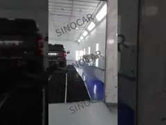 8.9м Luxury Furniture Paint Booth Car Oven Spray Booth с инфракрасными лампами нагрева video