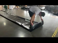 Настраиваемая тяжелая ПВХ-транспортная брезент для теплостойких транспортных средств video