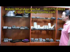 Плакировка запасных частей машины ткани латунного зажима магнитная серебряная коррозионностойкая video